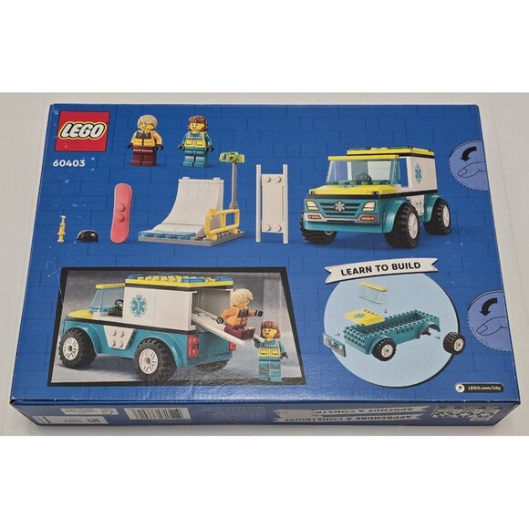 LEGO® City Emergency Ambulance and Snowboarder 60403 - Picture 3 of 5